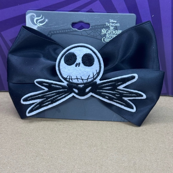 Disney Accessories - Disney The Nightmare Before Christmas Hair Bow - Black